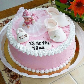 Торт для девочки 9