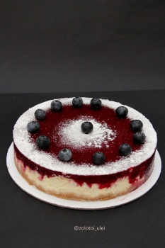 "Чизкейк с малиной"